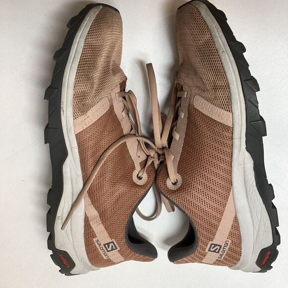 Salomon Crossamphibian Swift 2 Sneakers Orange Gray Unisex Sz 10 - Picture 4 of 13